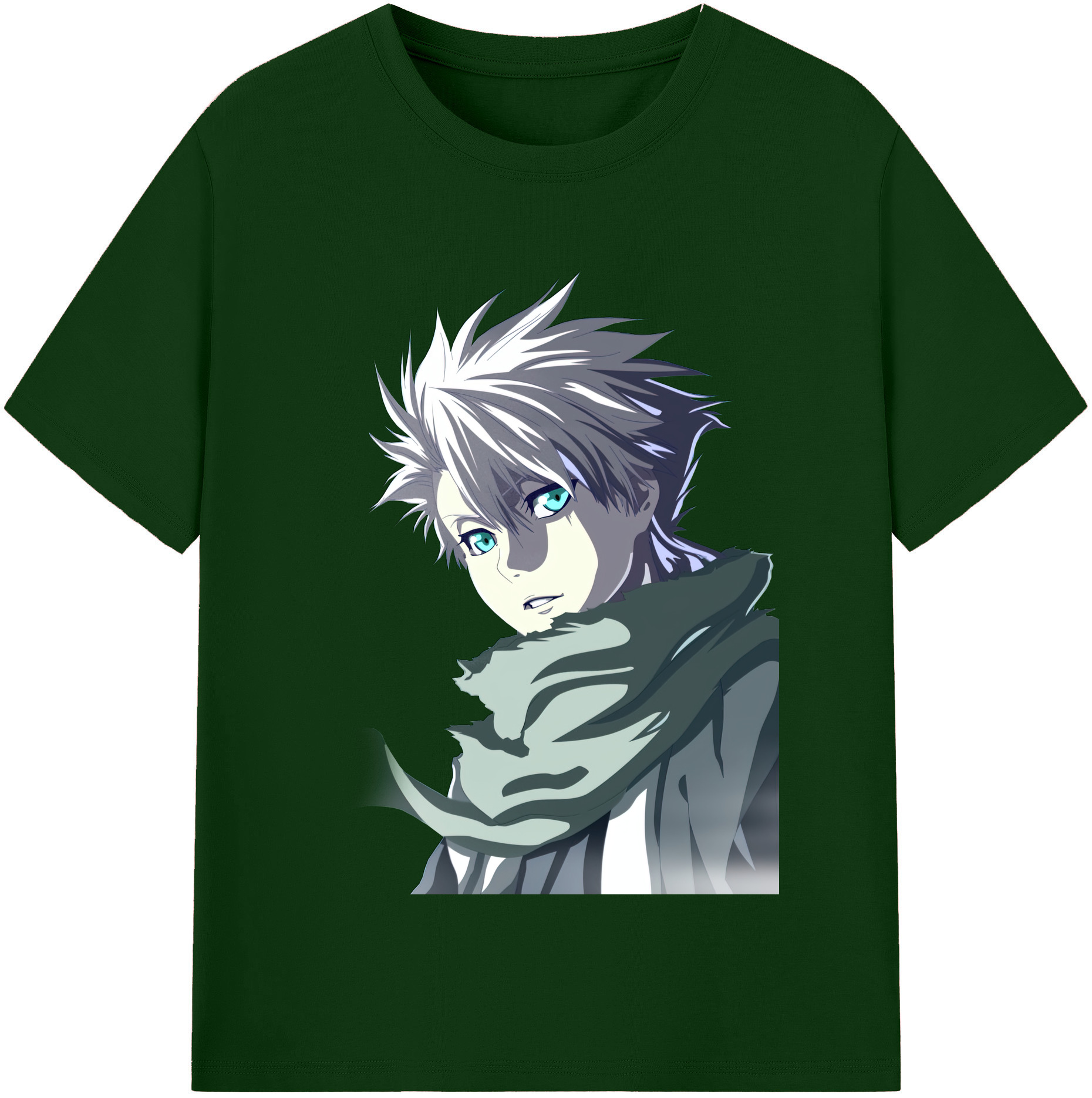 （画像用） ブリーチ 日番谷冬獅郎（ひつがや とうしろう） BLEACH Hitsugaya Toushirou 綿100％半袖Tシャツ（フロントプリント）
